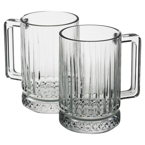 310ml pasabahce glass - glass, handle
