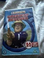 Fireman Sam greatest rescues dvd