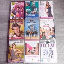 Collection Of 9 DVDs From You Again - Zumba - Go Diving UK