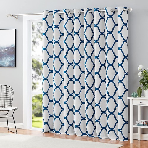 Moroccan wide curtains room - moroccan,