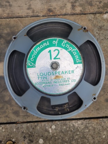 Vintage goodmans speaker - vintage, 12