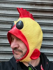 Funny Rubber Chicken Mask