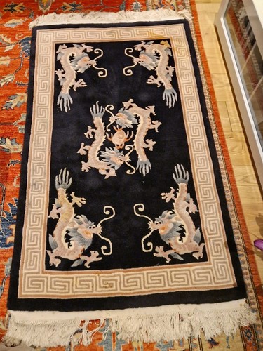 Pure wool rug 2cm - pure, 172cm