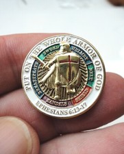 Knights Templar Shield Pin