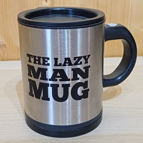 The lazy man mug battery - man,