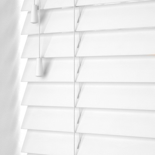 White faux wood string - string, blind