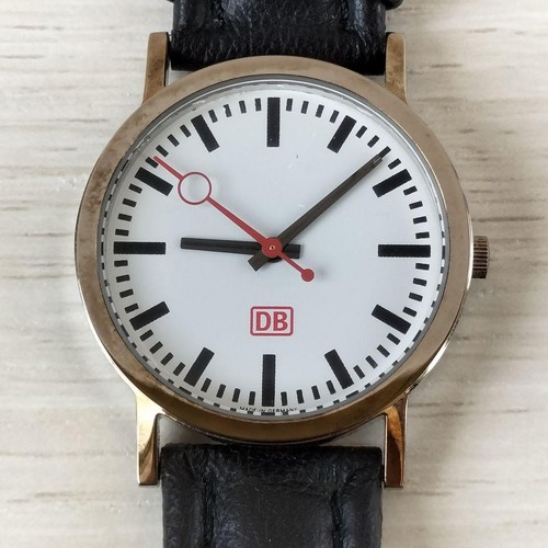 Mondaine railway watch with - with, db