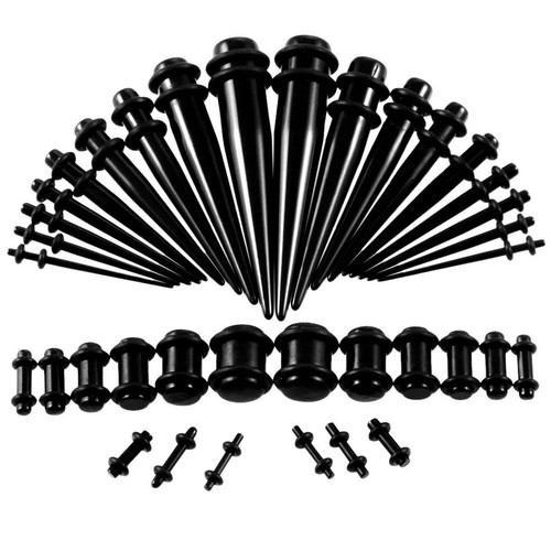 18pcs taper stretcher ear - 18pcs,