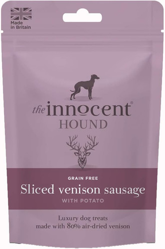 Sliced venison sausages - sliced,