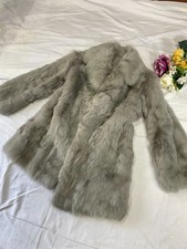 32106 Real LAMB Fur Coat  Long