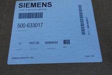 Siemens OD-BP 500-633017 Blank Plate Cab Door for Fire Alarm