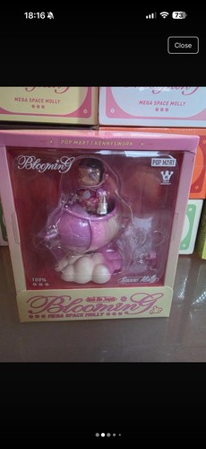 Popmart space molly blooming - space,