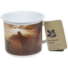 National Trust ‘Corfe Castle’ Enamel Mug - 2018- Unboxed - Brand New