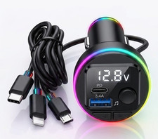 3 in 1 Car Bluetooth Fm