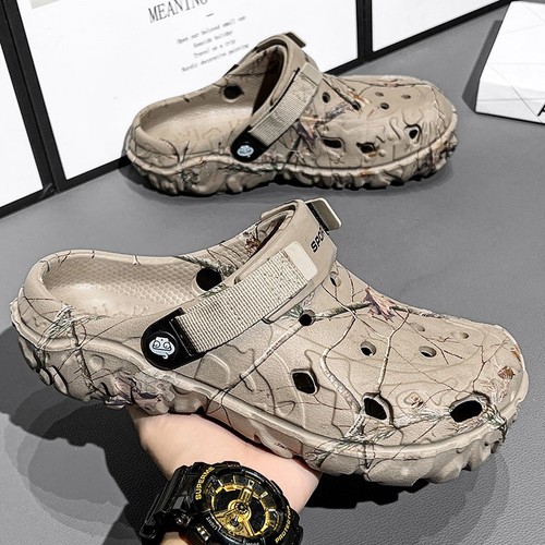 New men camo slip - new, slip-on