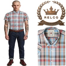 Relco Mens Sky Blue Short