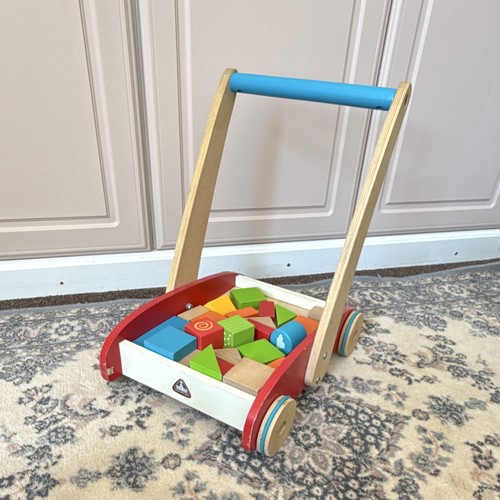Elc wooden first steps walker - elc,