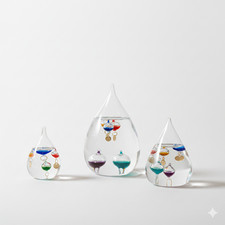 Teardrop Galileo Thermometer