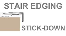 Aluminium Stair Edging - Self Adhesive - Trim Step Nosing Edge / Laminate Wood