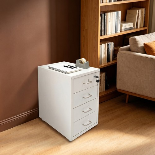 Drawer file cabinet with - 4,