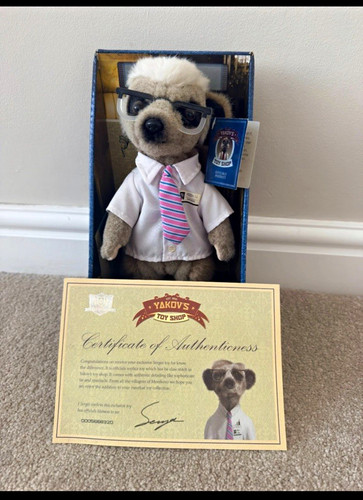 Sergei meerkat plush - plush, –