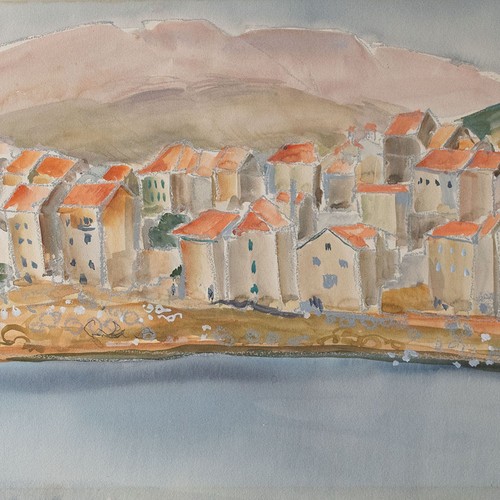 Krk croatia island houses - krk,