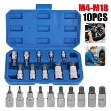 10pcs Multi Spline Bit