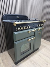 RANGEMASTER CLASSIC 90 DUAL FUEL ⚡️?RANGE COOKER IN NATO GREEN  &BRASS 