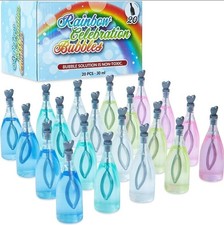 Party Bubbles Rainbow Bottles