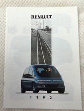 Renault Range Car Brochure -