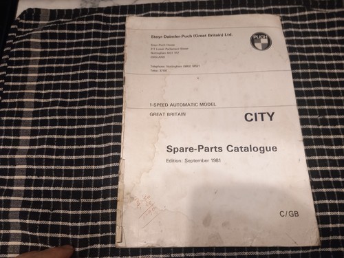 Puch city genuine spare - , parts