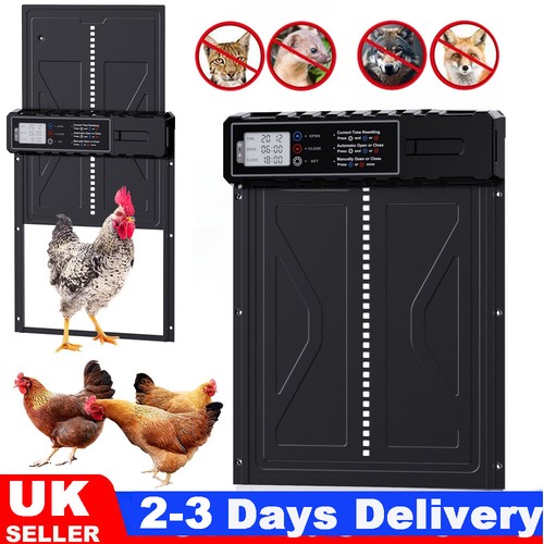 Automatic chicken coop door - automatic,