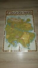 Joe Dever - The World of Magnamund Map - Signed! - A-