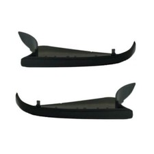 For Vauxhall Astra H MK5 04-09 Bottom Lower Wing Mirror Covers Pair Left Right