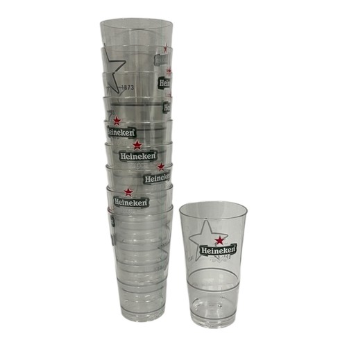 Heineken half pint - half, plastic