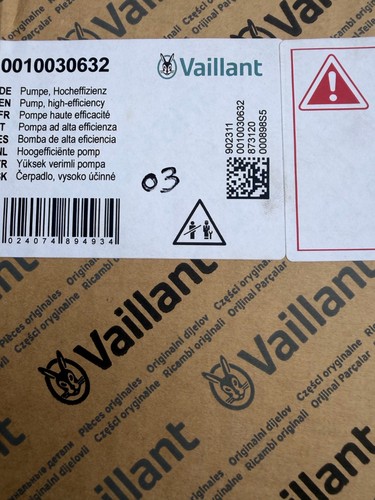 Vaillant ecotec pump - vaillant,