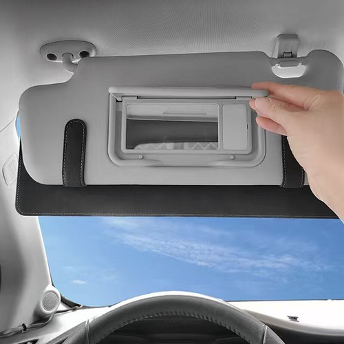 Car sun visor - visor, on