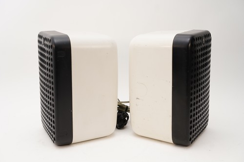 Braun l260 speakers pair - speakers, white