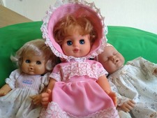 Vintage 1990s  3 x Baby Dolls