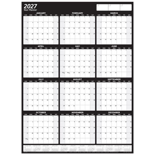2027 year planner - year, wall