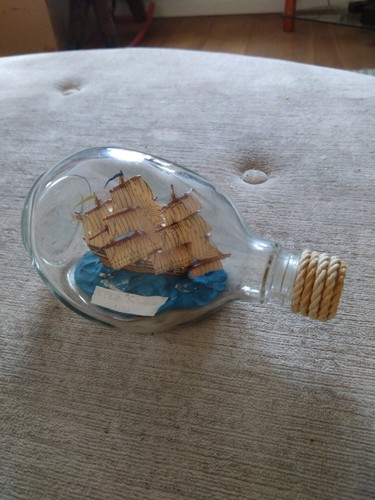 Vintage sailing ship - sailing, in