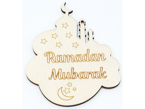 Ramadan wooden unfinished wood - ramadan,