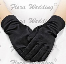 Girl's Satin Wrist Length Glove Communion/Christening/Confirmation/Pageant/Dance