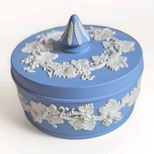 Wedgwood Blue Jasperware Round