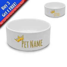 Personalised Dog Bowl with
