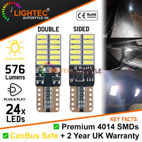 Flat sided canbus 24 smd - 2,