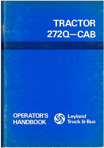 Leyland tractor 272q - leyland, 272q-cab