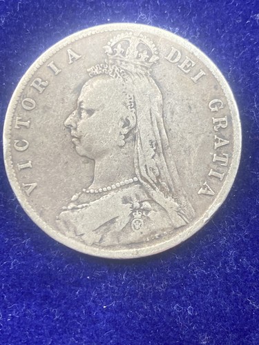 1890 half crown - half,