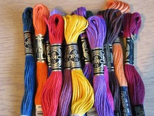 DMC  8MTR STRANDED THREADS PYO COLOURS AND QUANTITY FROM DROPDOWN FREE PP UK