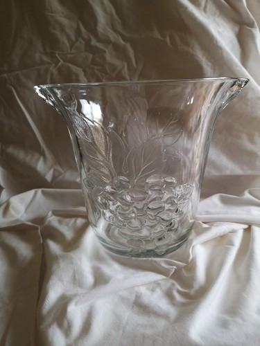 Vintage french clear glass - french,